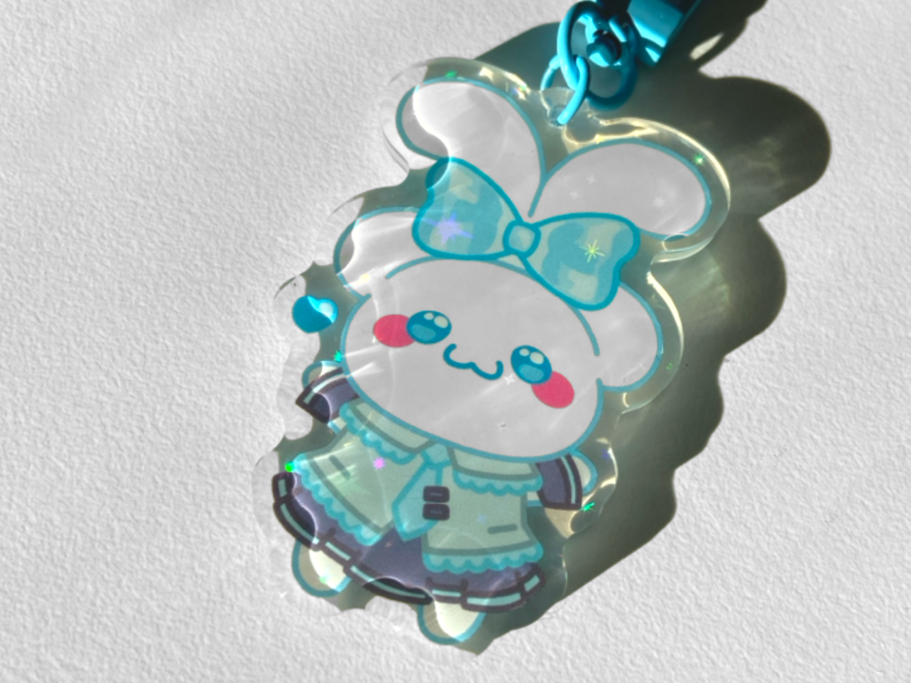 MIKU X CINNAMOROLL KEYCHAIN