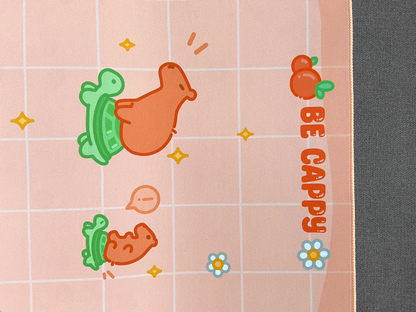 CAPYBARA THEMED BIG MOUSEPAD
