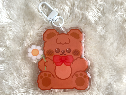 TEDDY BEAR KEYCHAIN