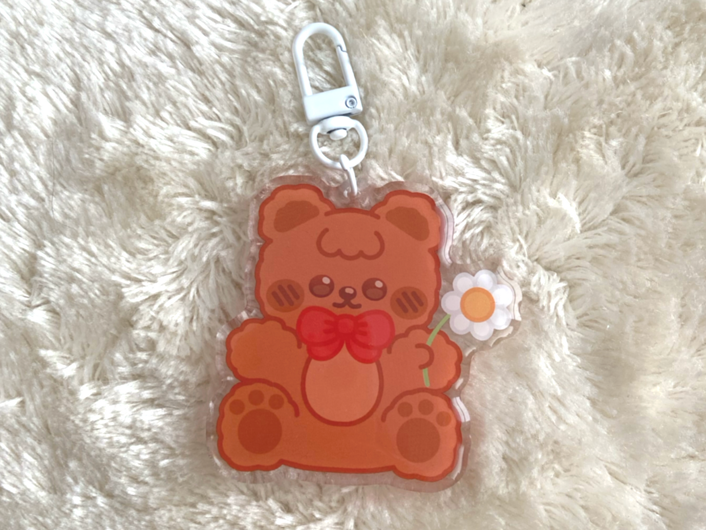 TEDDY BEAR KEYCHAIN