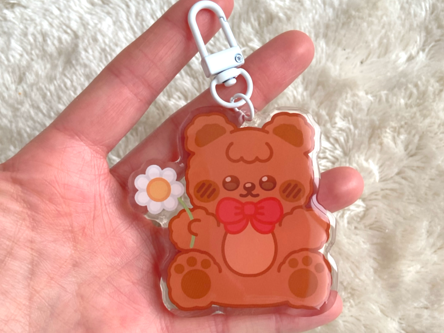 TEDDY BEAR KEYCHAIN