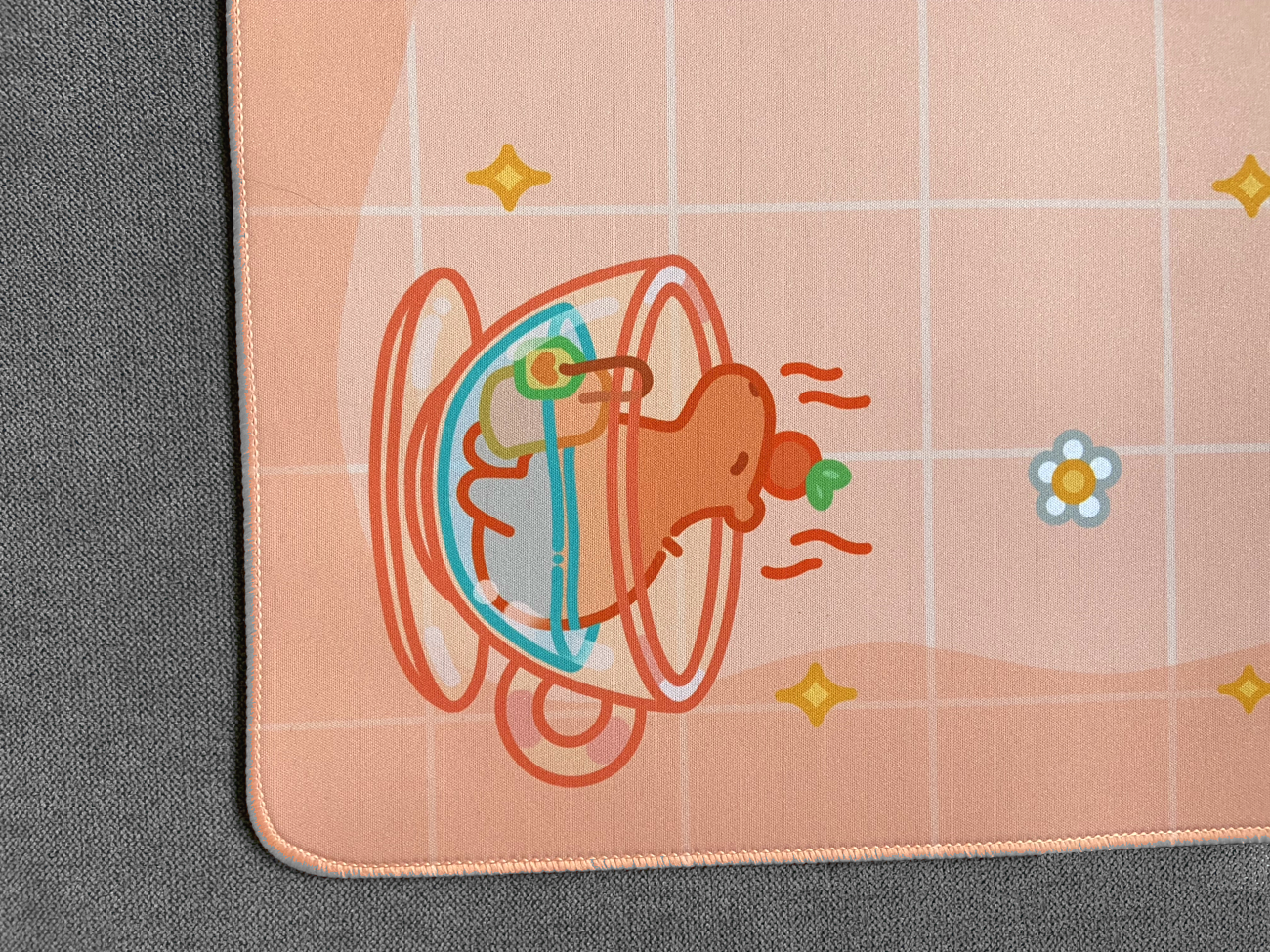 CAPYBARA THEMED BIG MOUSEPAD