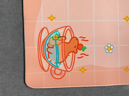 CAPYBARA THEMED BIG MOUSEPAD