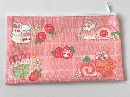 STRAWBERRY BUNNY POUCH