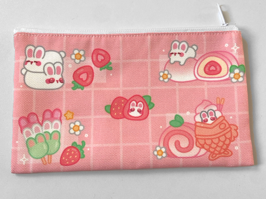 STRAWBERRY BUNNY POUCH
