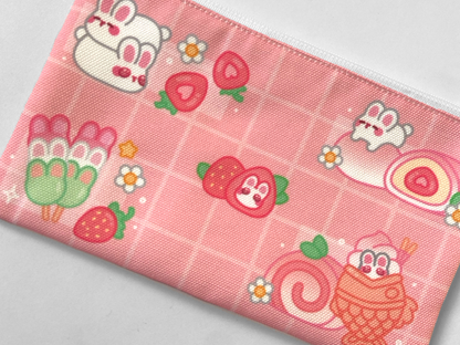 STRAWBERRY BUNNY POUCH