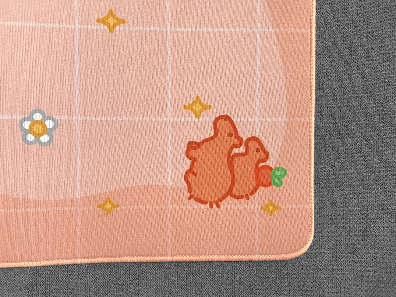 CAPYBARA THEMED BIG MOUSEPAD