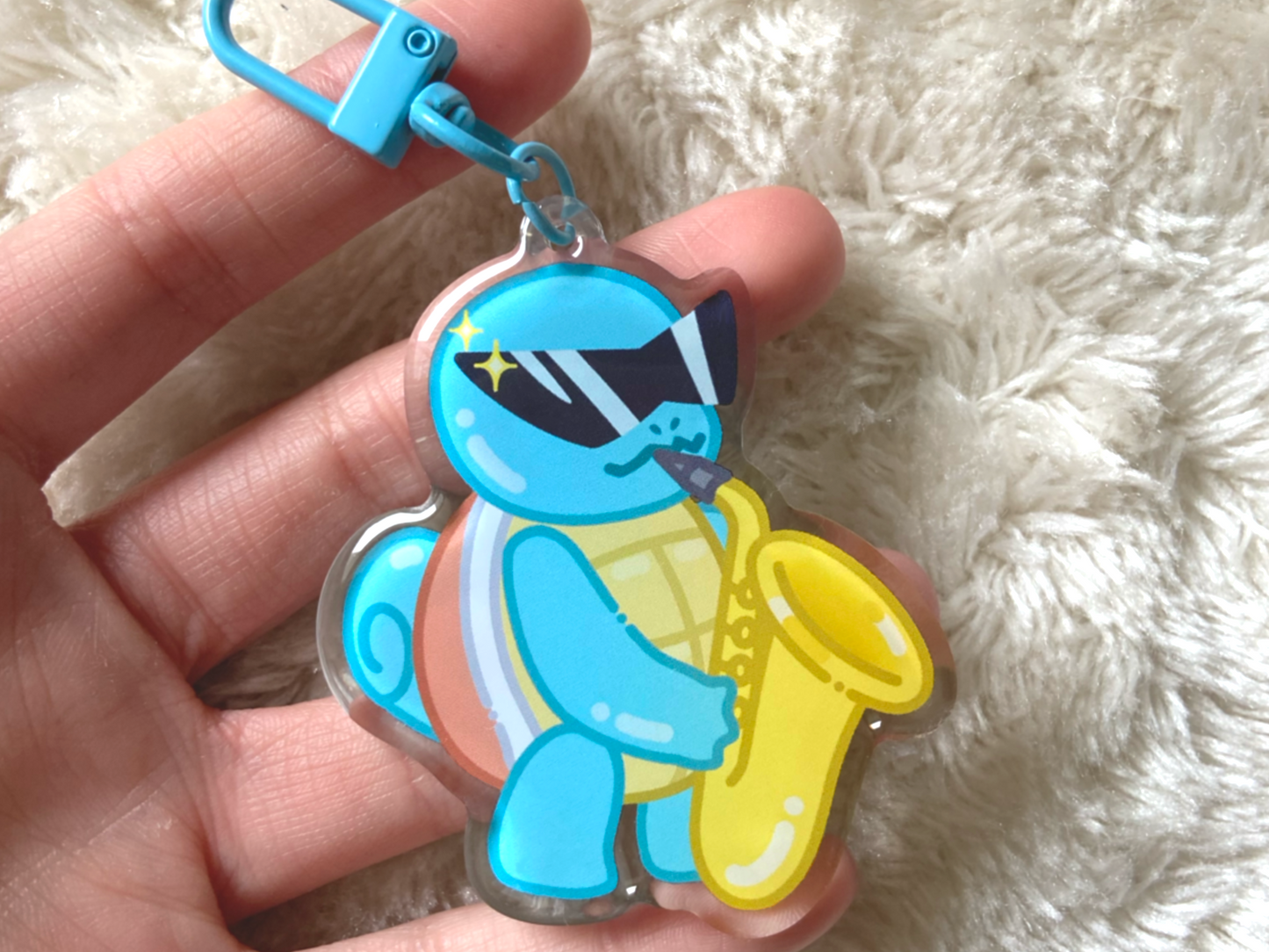 SQUIRTLE KEYCHAIN