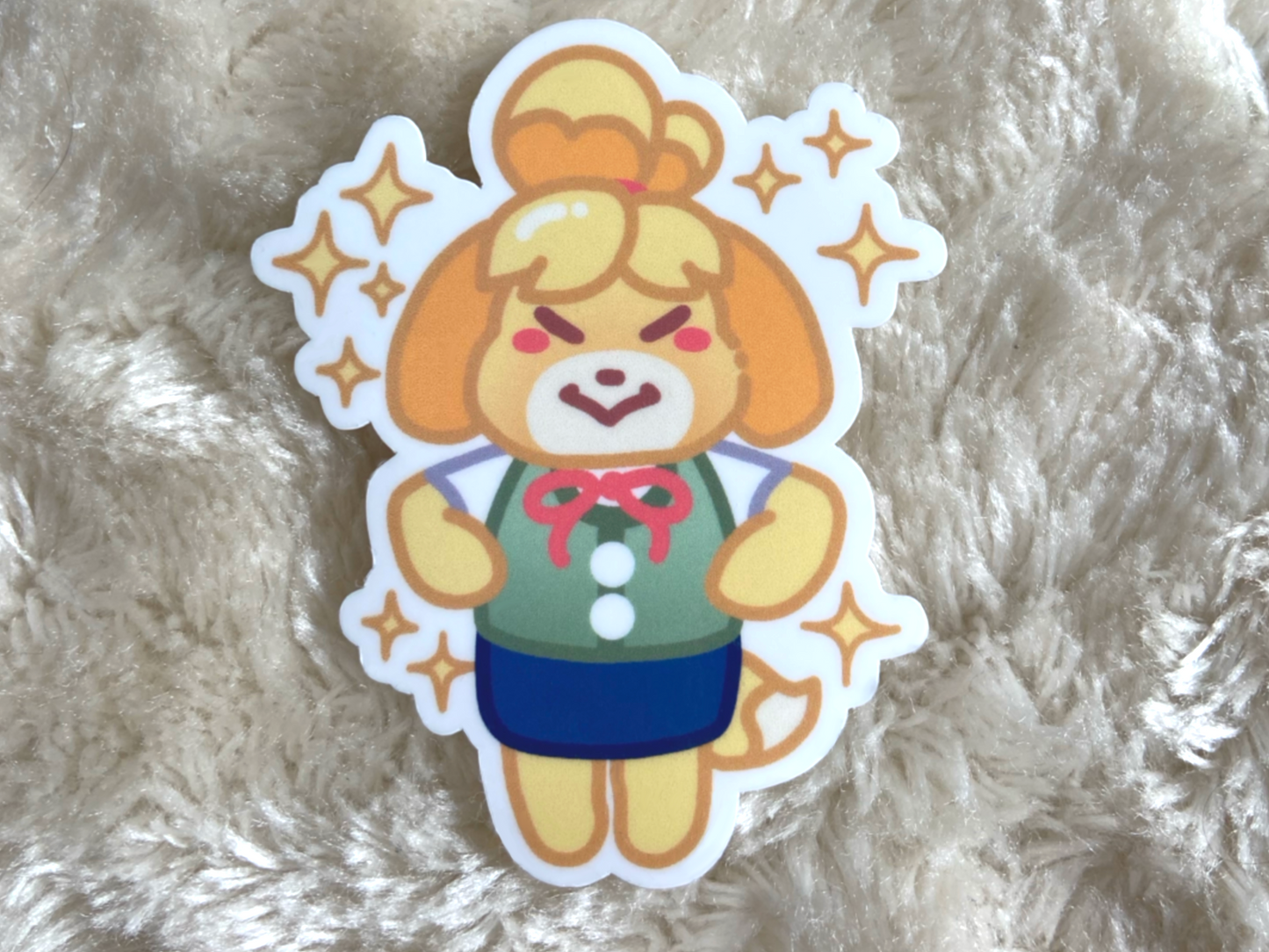 ISABELLE ANIMAL CROSSING STICKER