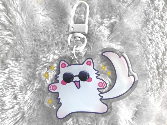 CAT GOJO KEYCHAIN