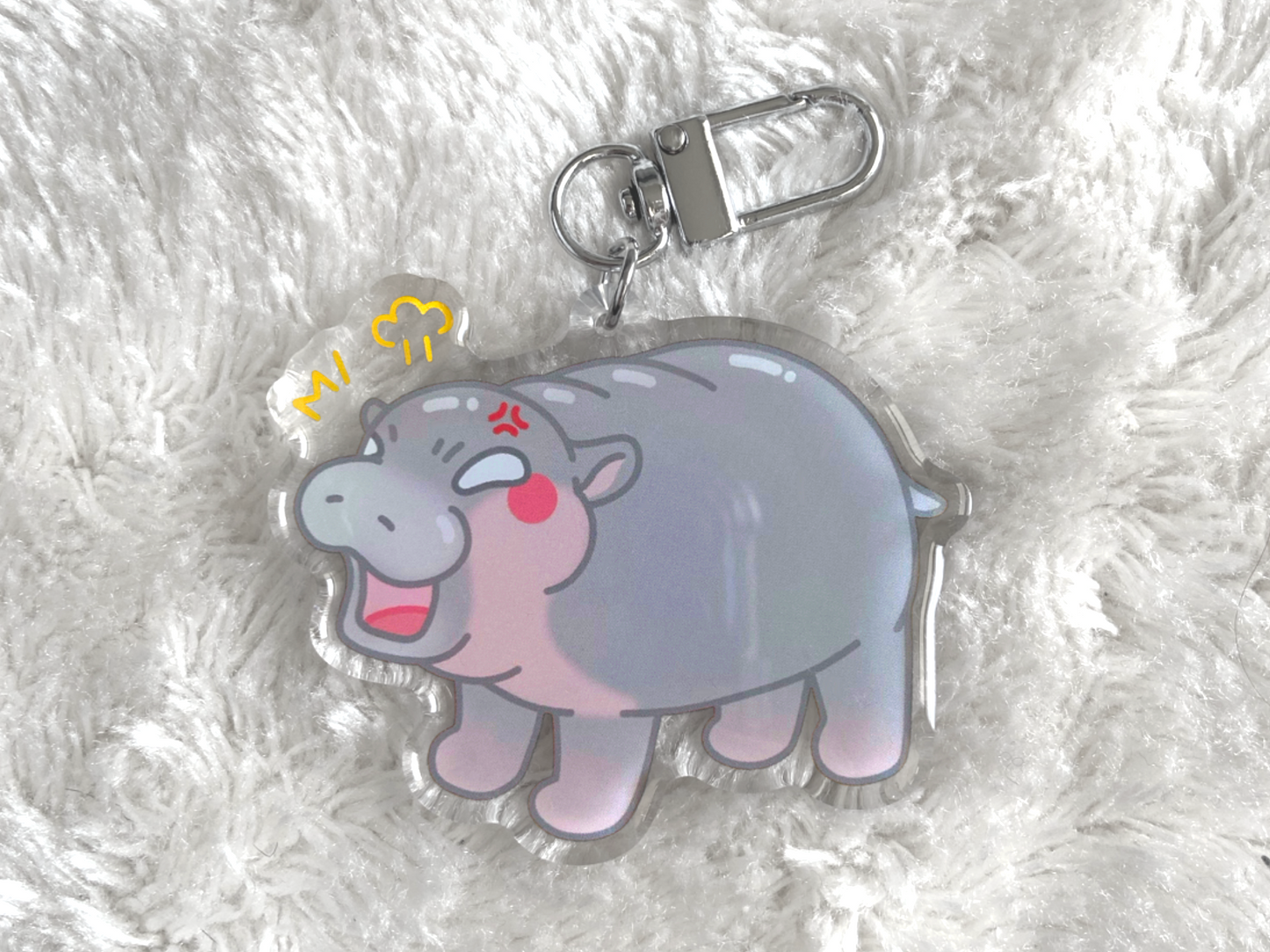 MOO DENG KEYCHAINS