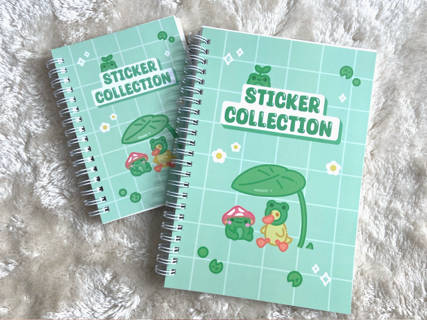 FROG REUSABLE STICKERBOOK