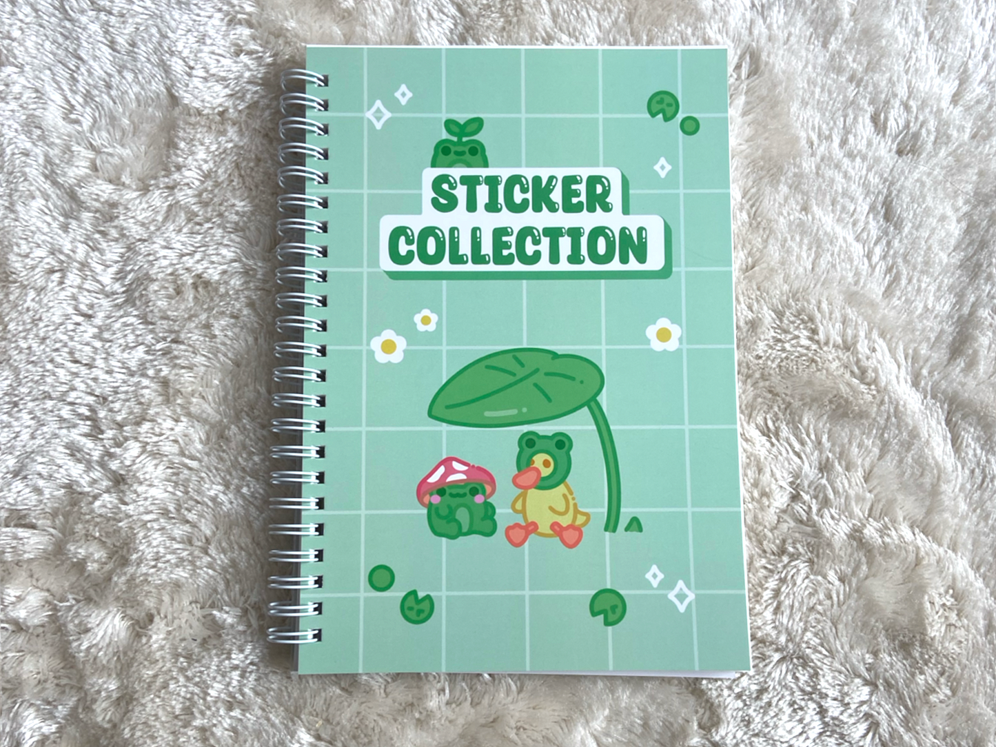 FROG REUSABLE STICKERBOOK