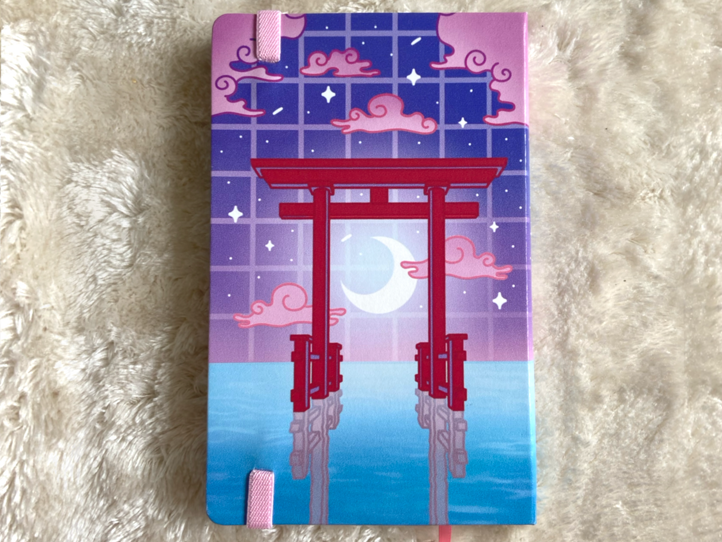 A5 JAPANESE TEMPLE LEATHER NOTEBOOK