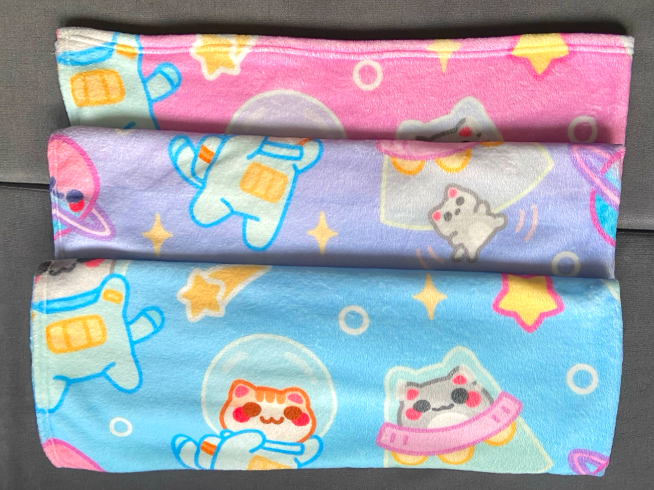 SPACE KITTY BLANKET