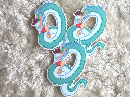 SPIRITED AWAY STICKER