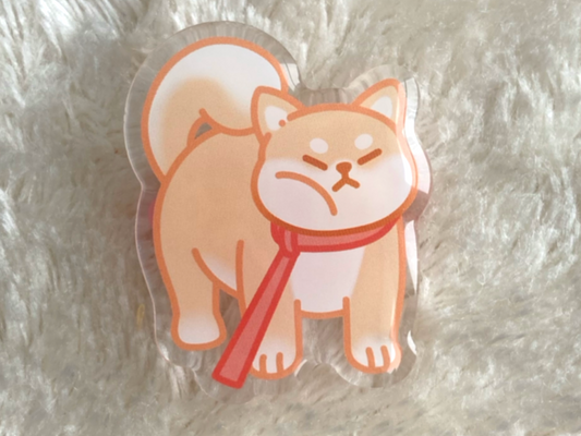 SHIBA INU ACRYLIC PIN