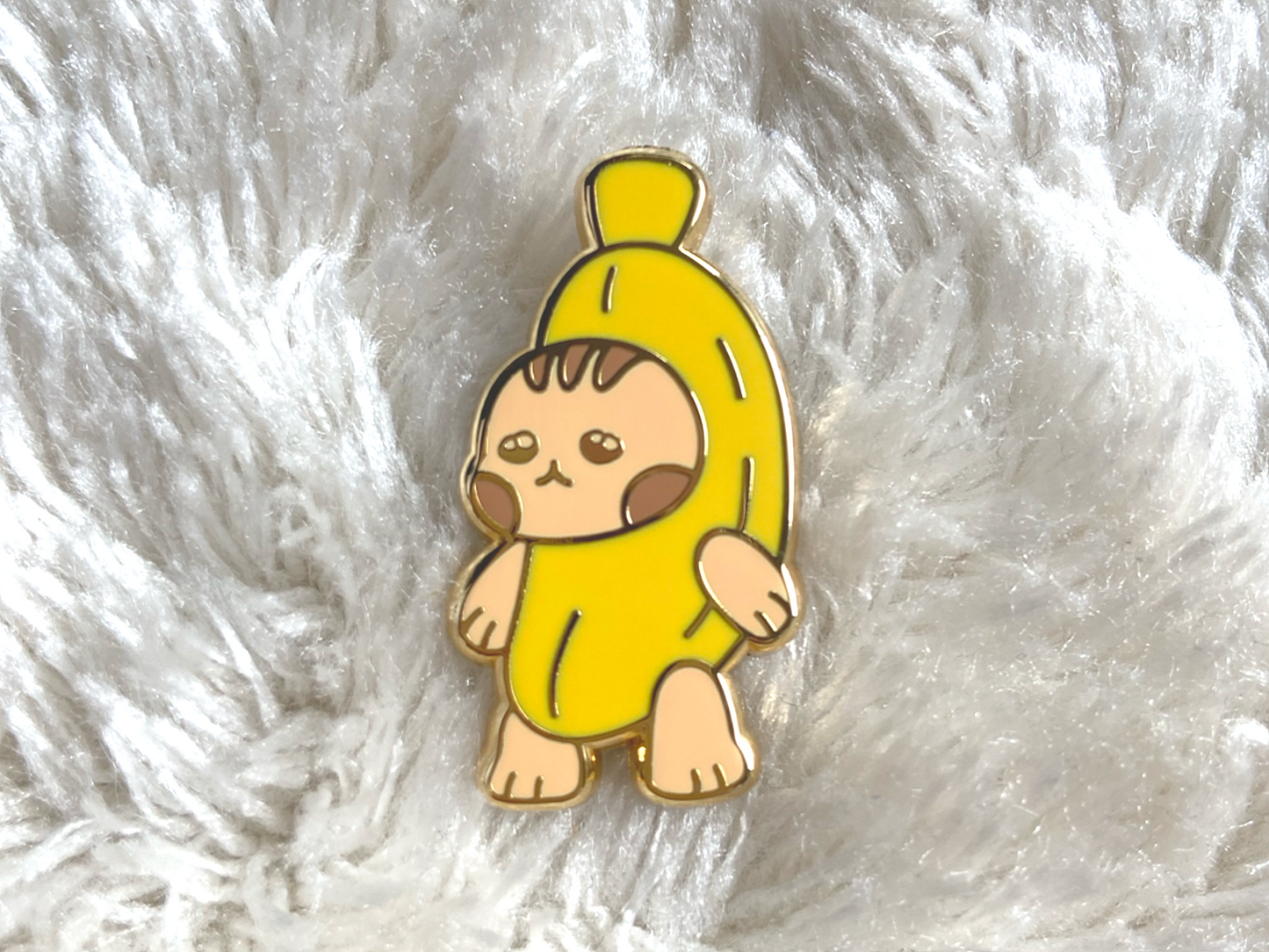 BANANACAT ENAMEL PIN