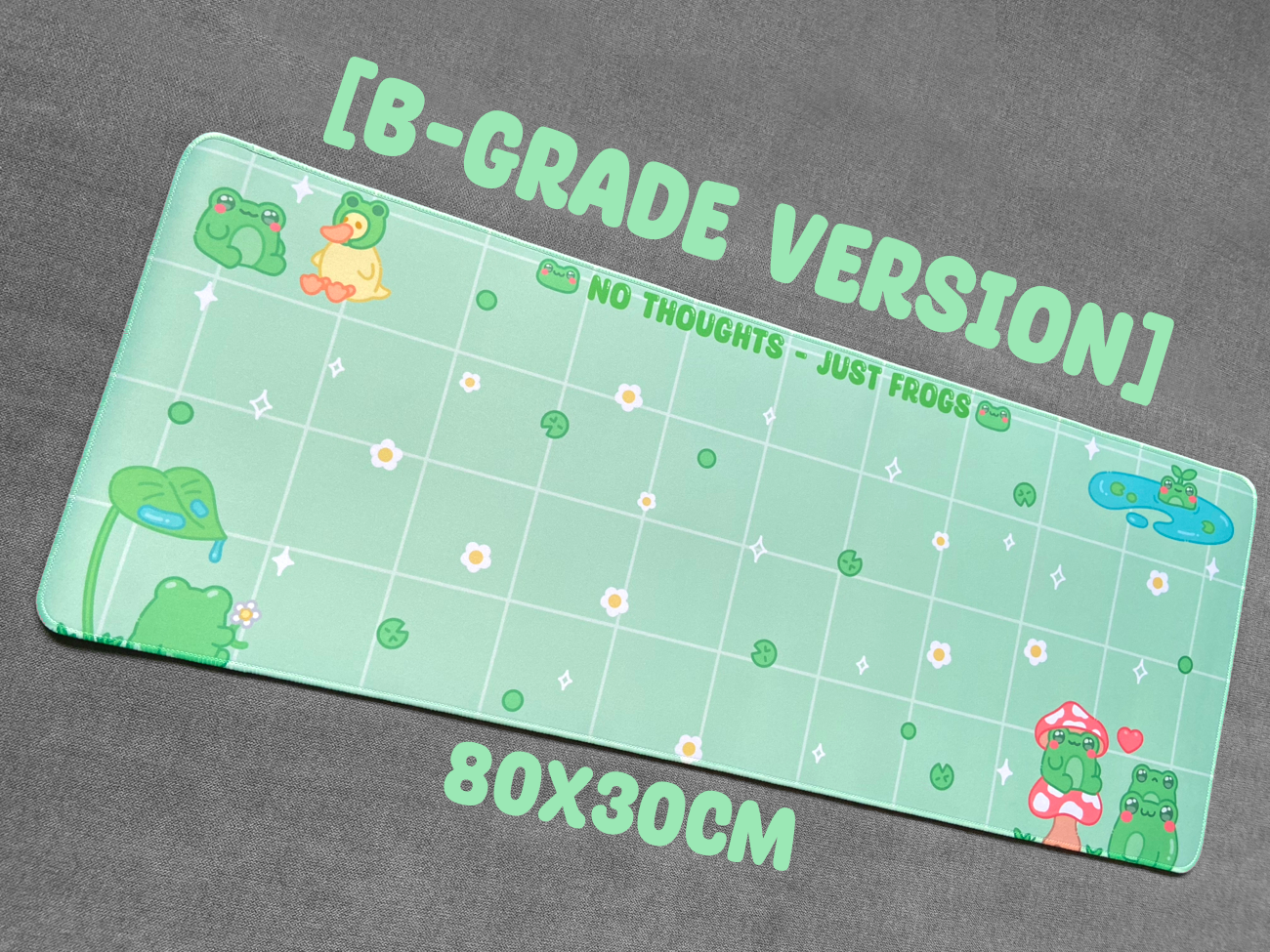FROG THEMED BIG MOUSEPAD
