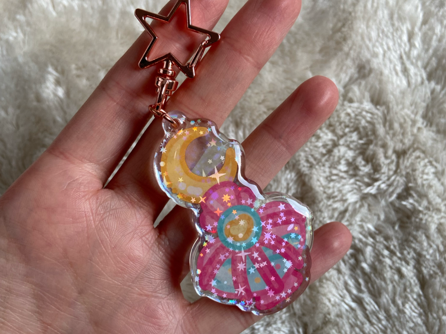 MOON MAGIC POTION KEYCHAIN