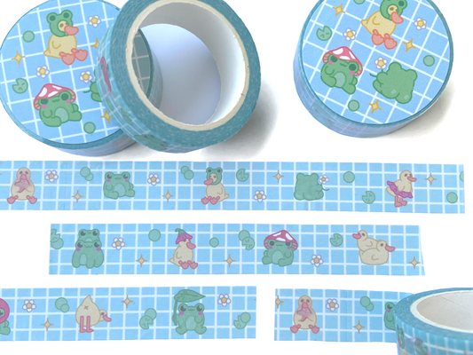 FROGS AND DUCKIES WASHI TAPE