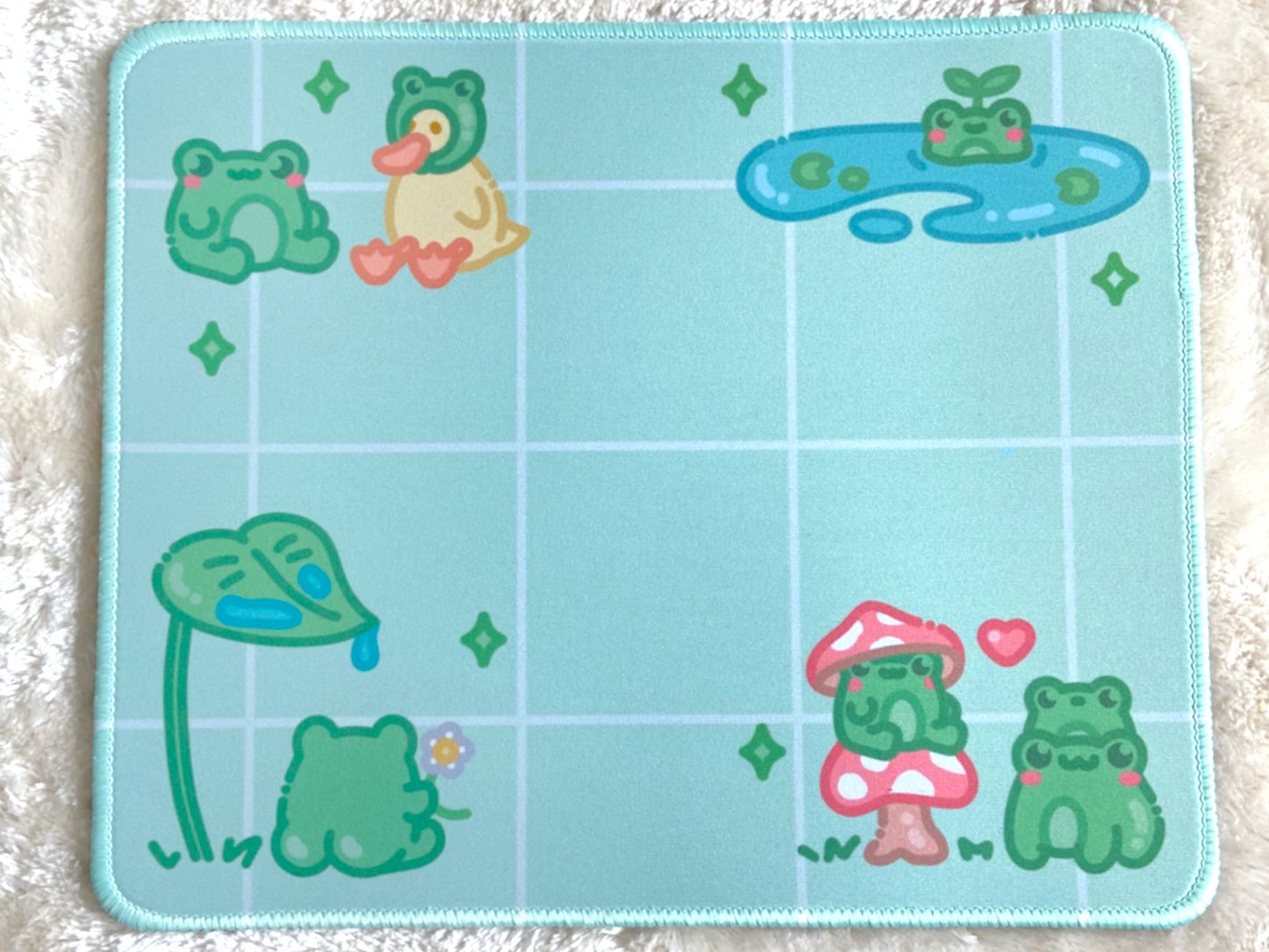 FROG THEMED MOUSEPAD