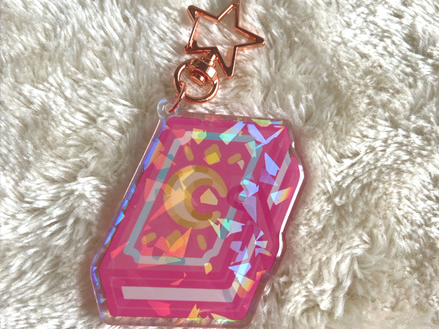 MAGIC BOOK KEYCHAIN