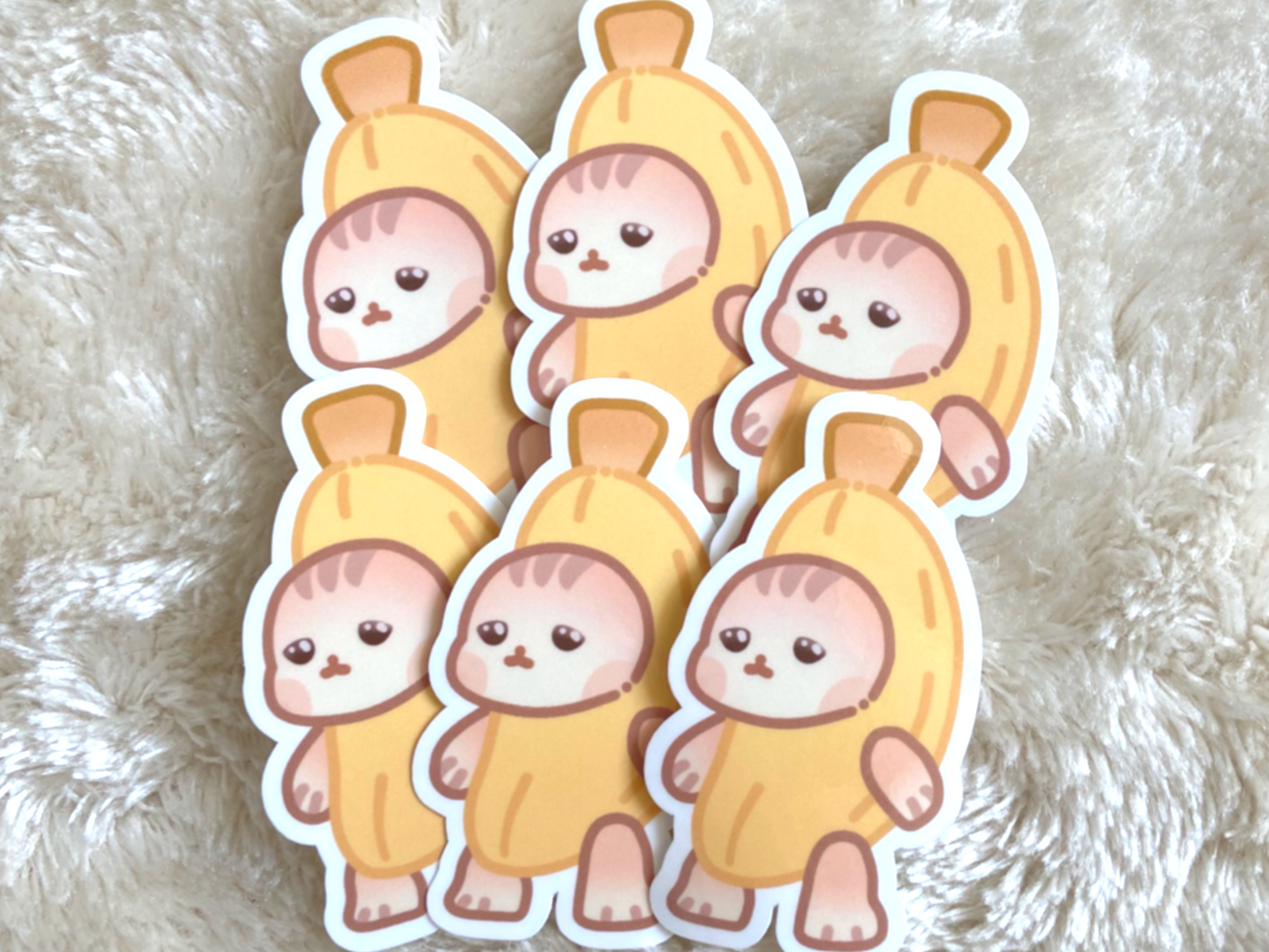 BANANA CAT STICKER