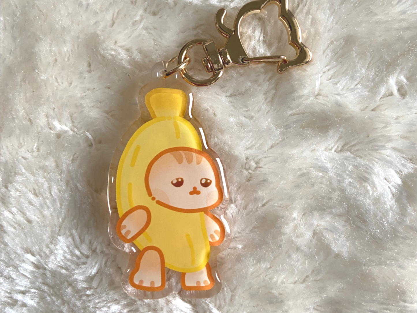 BANANACAT KEYCHAIN