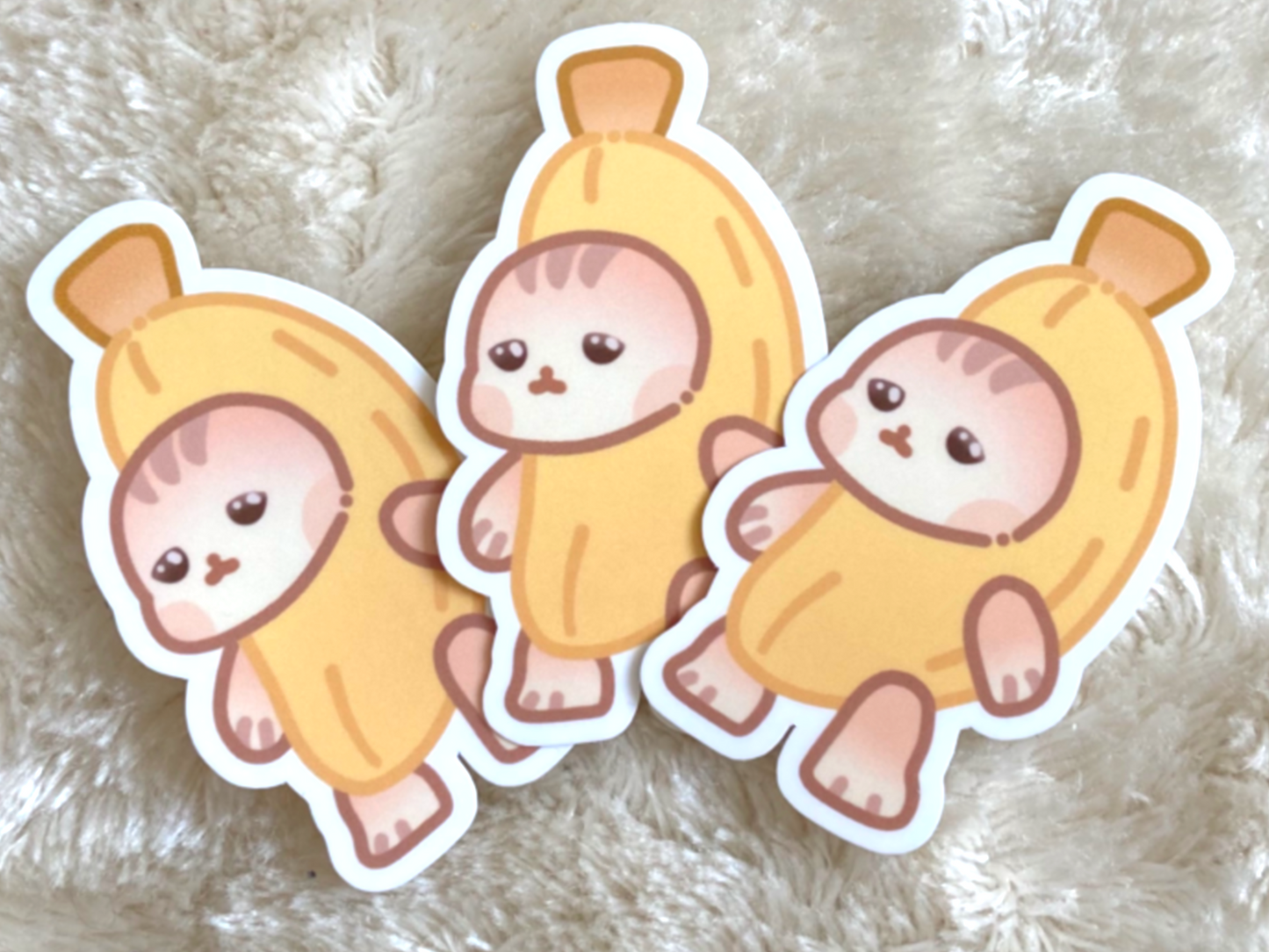 BANANA CAT STICKER