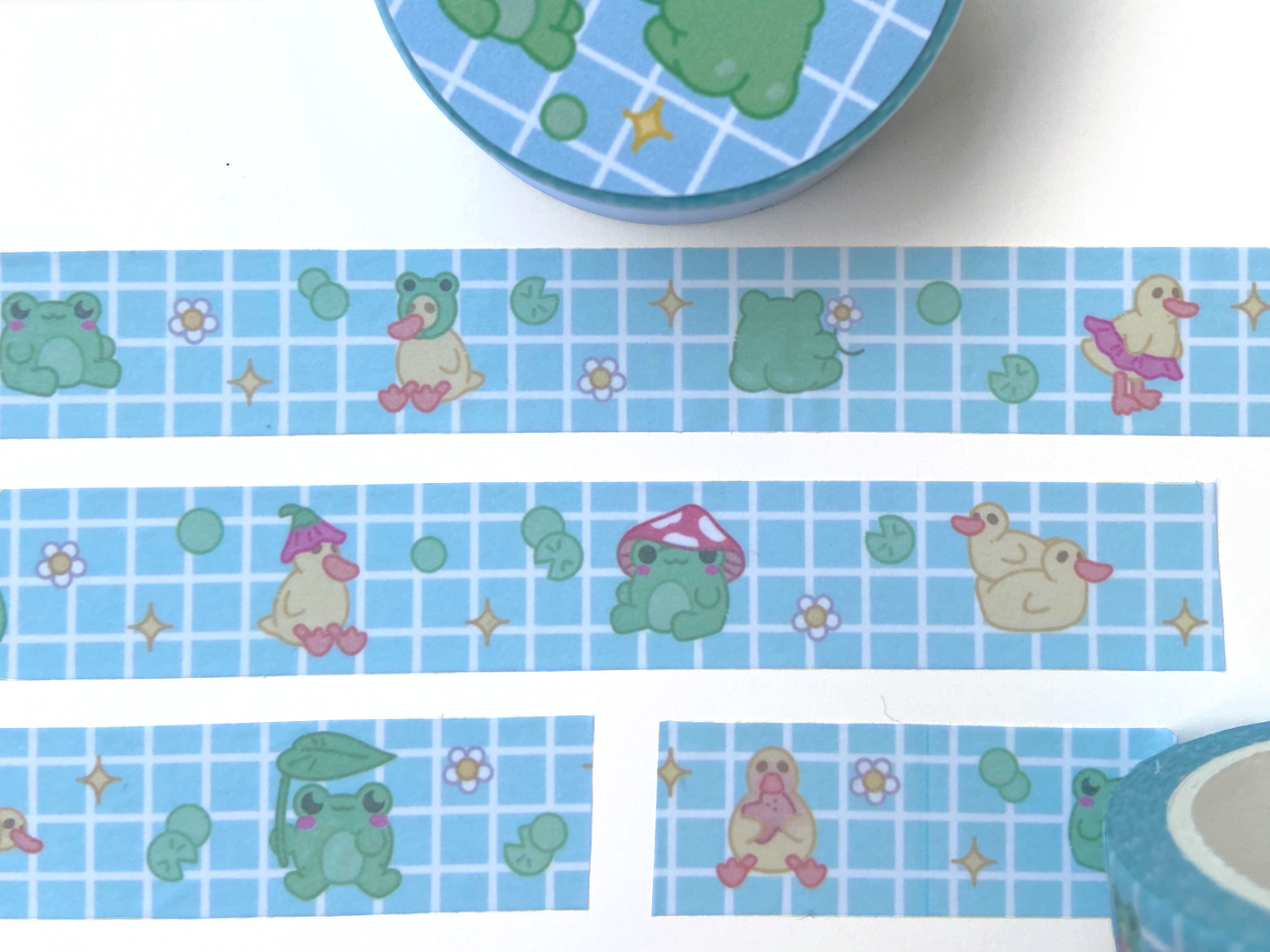 FROGS AND DUCKIES WASHI TAPE