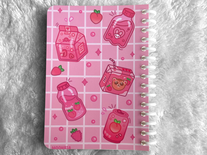 PINK DRINKS NOTEBOOK