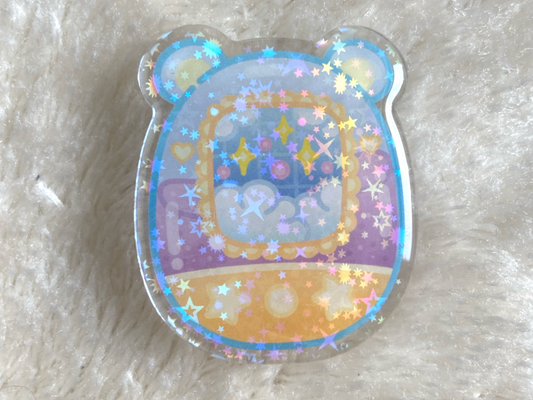 TAMAGOTCHI BEAR PIN