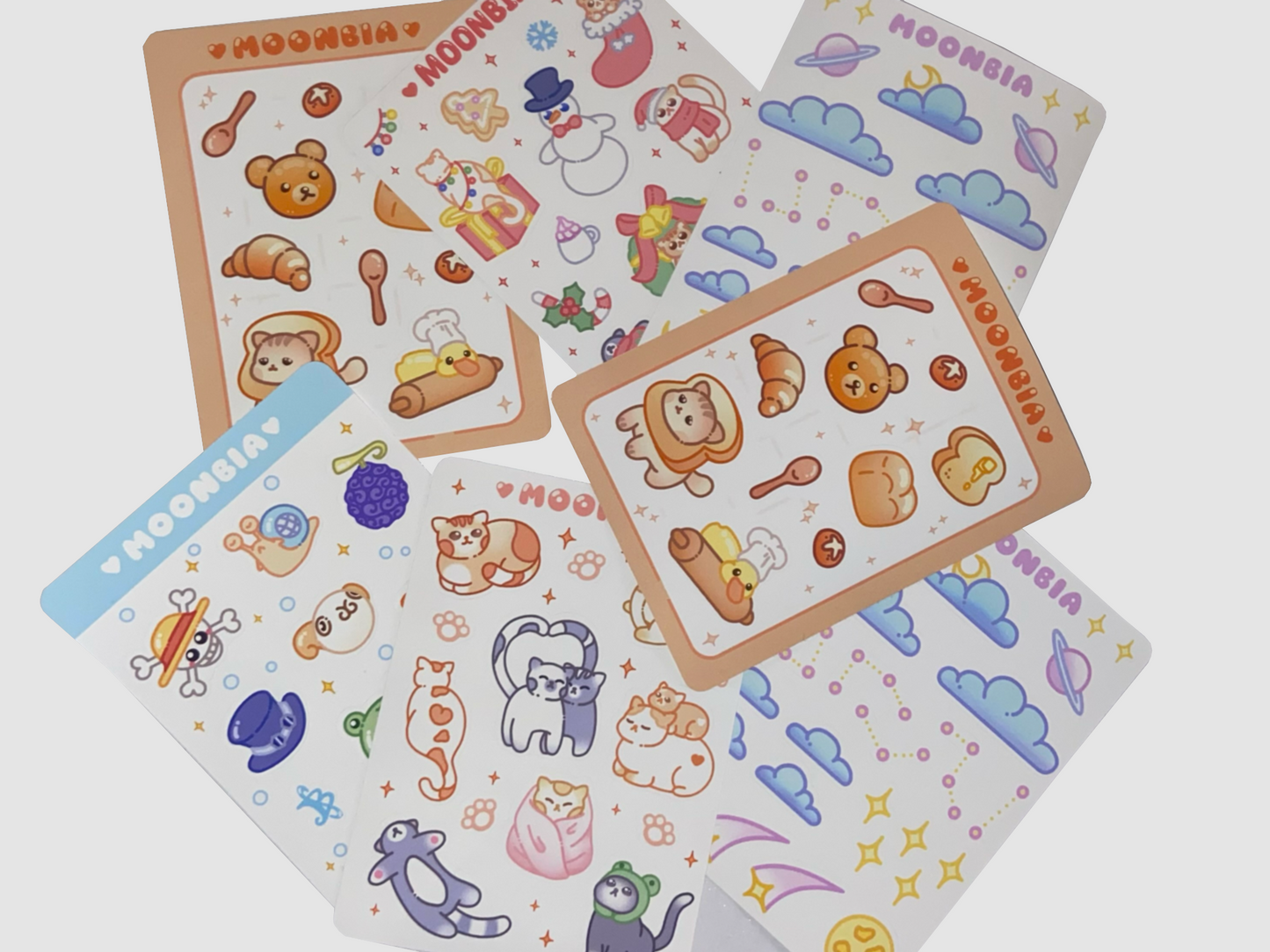 OOPS STICKER SHEET BAG