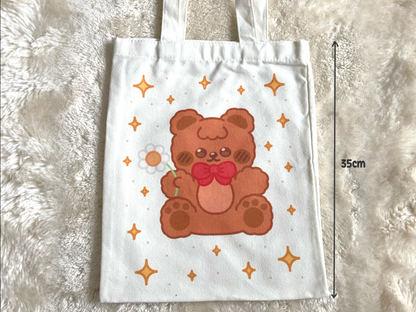 COZY BEAR TOTE BAG