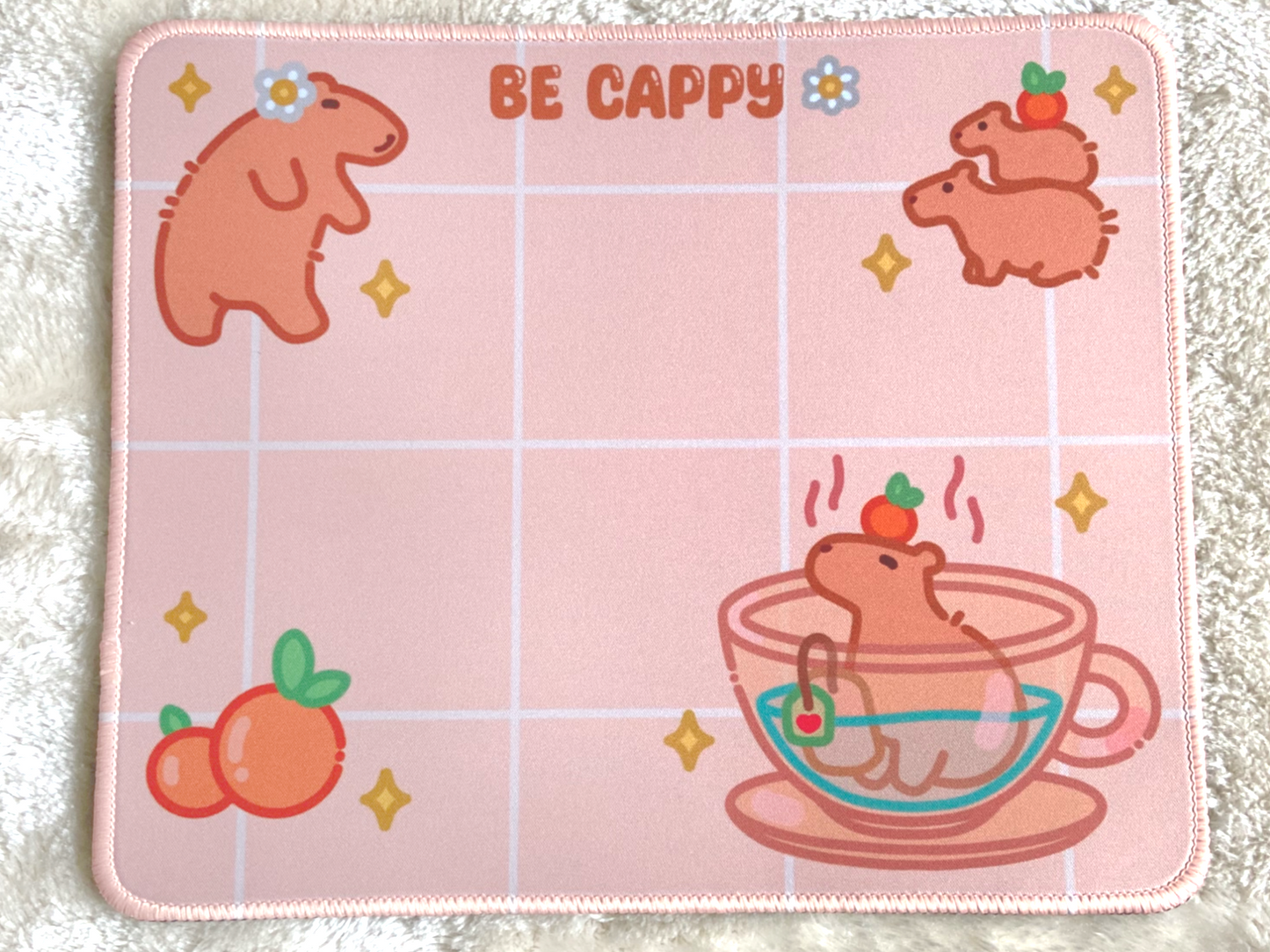 CAPYBARA THEMED MOUSEPAD