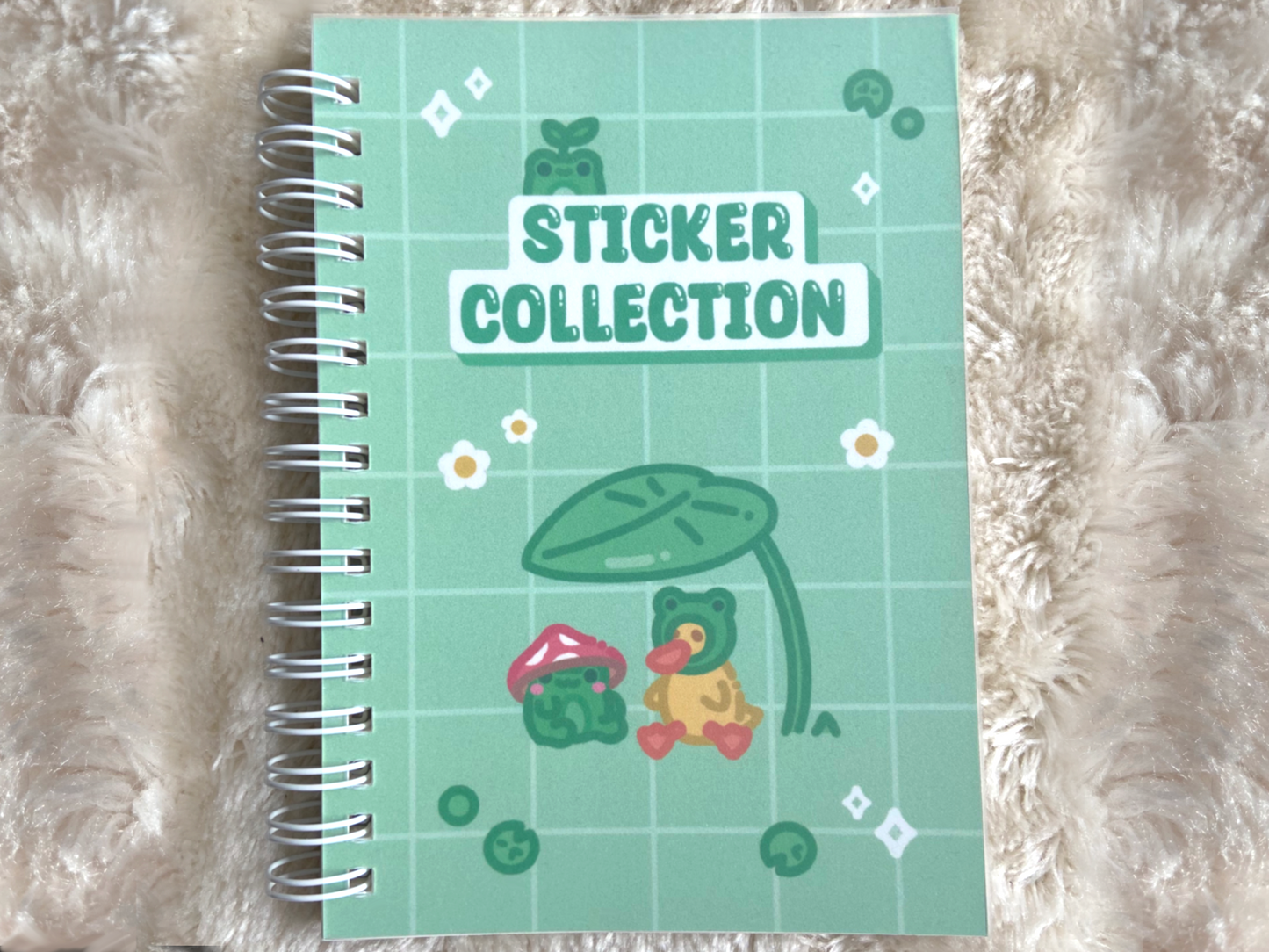 FROG REUSABLE STICKERBOOK