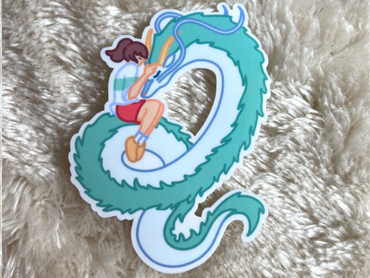 SPIRITED AWAY STICKER