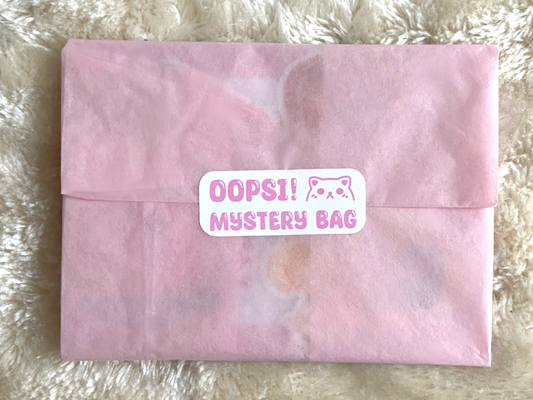 OOPS STICKER SHEET BAG