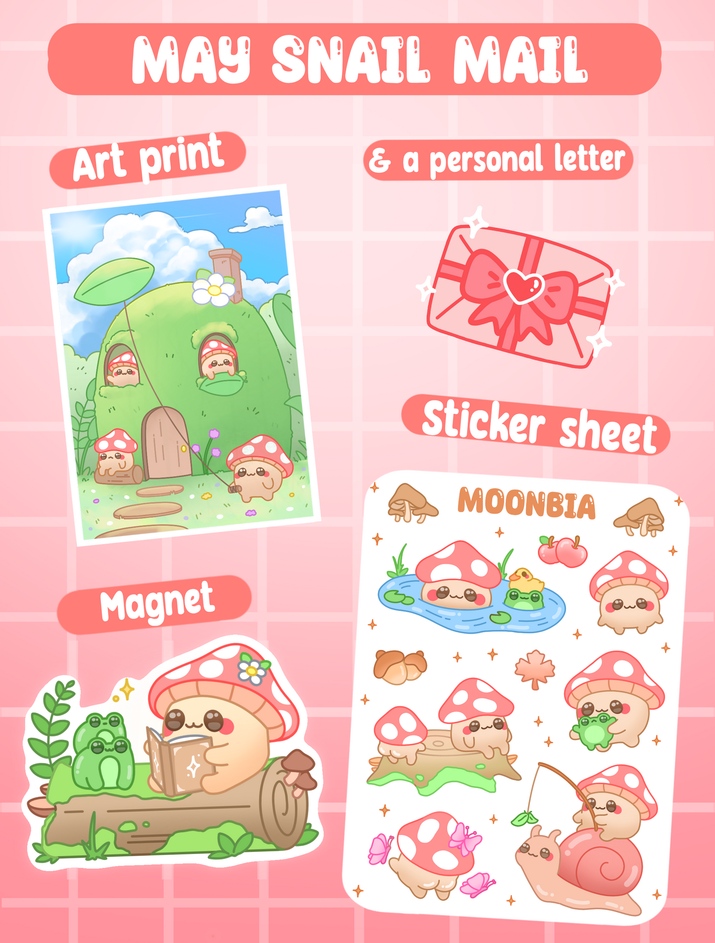 Snail Mail Club – Monthly Happy Mail Subscription
