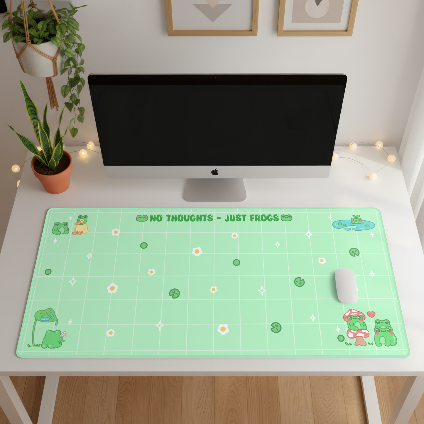 FROG THEMED BIG MOUSEPAD