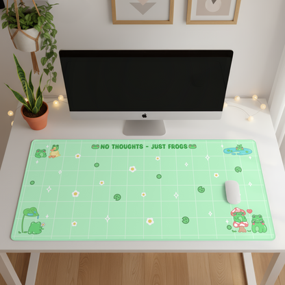 FROG THEMED BIG MOUSEPAD