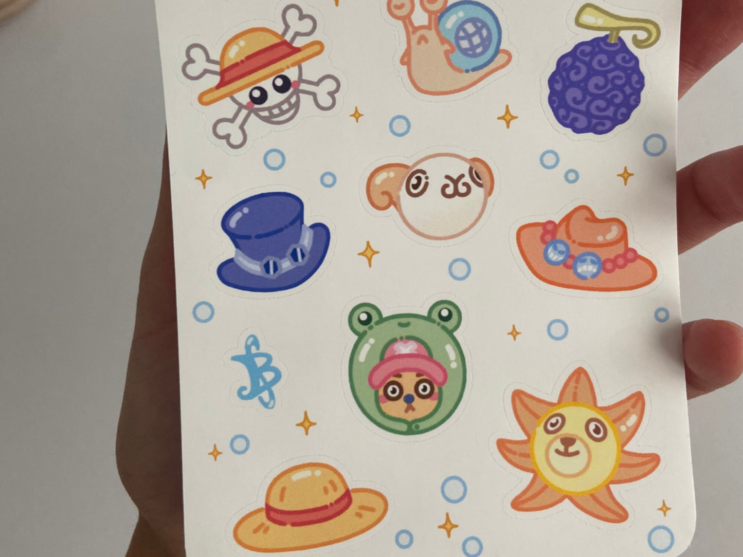 ONE PIECE STICKER SHEET 