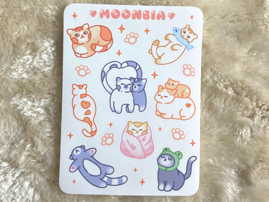 CATS STICKER SHEET