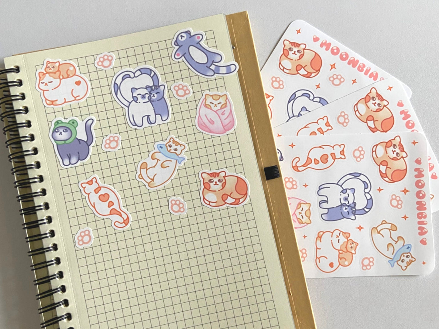 CATS STICKER SHEET