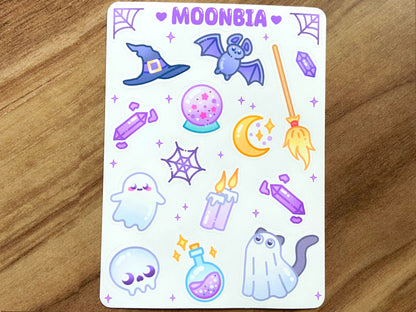 WITCH STICKER SHEET