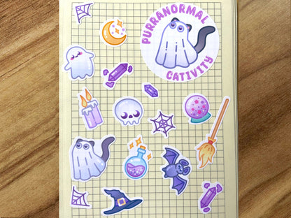 WITCH STICKER SHEET