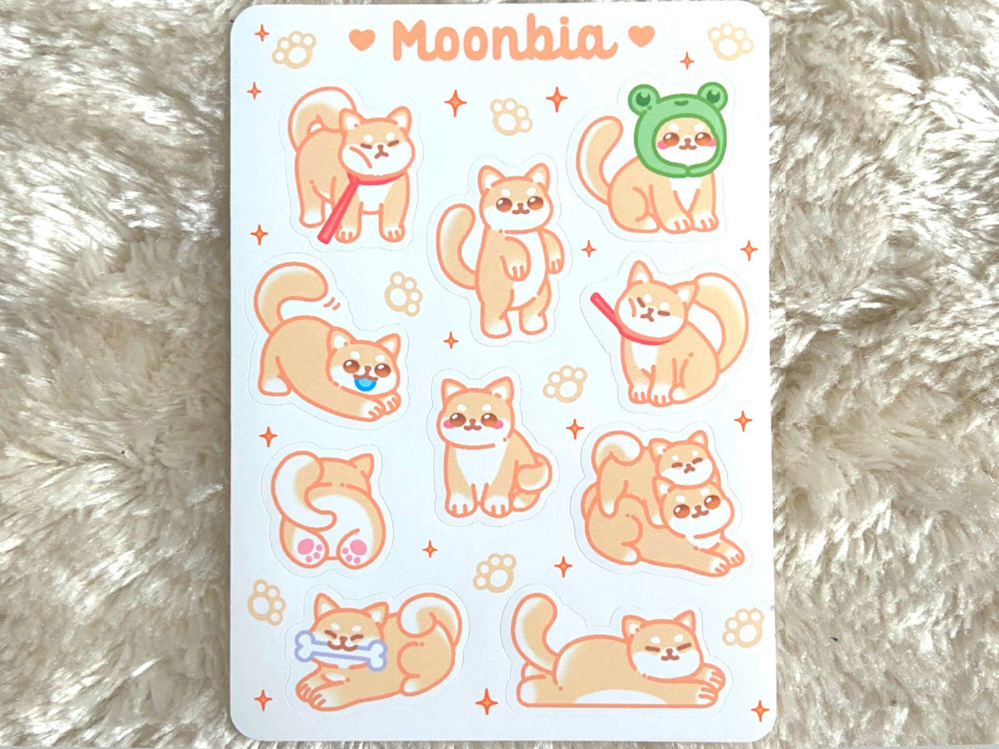 SHIBA INU STICKERBOGEN 